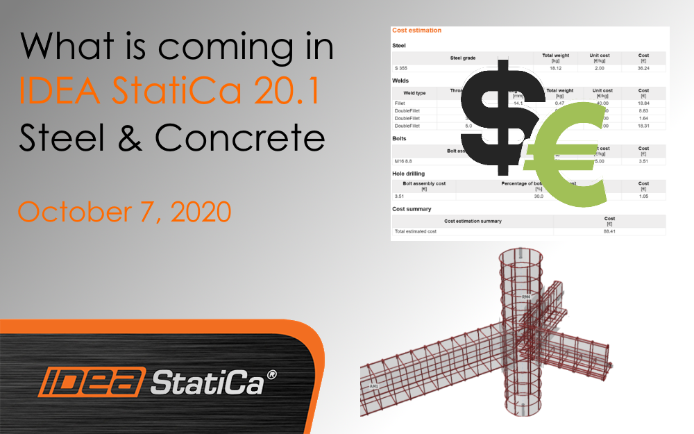 What`s is coming in IDEA StatiCa 20.1