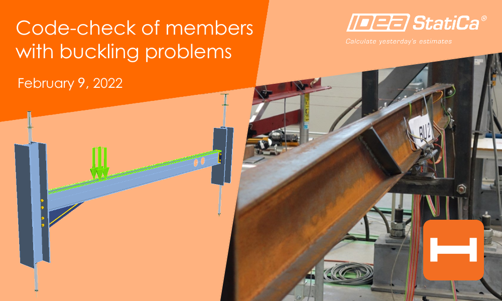IDEA StatiCa UK - Code-check of steel members with buckling problems