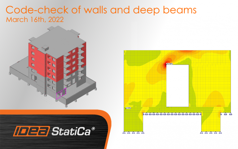 IDEA StatiCa | Code-check of walls and deep beams