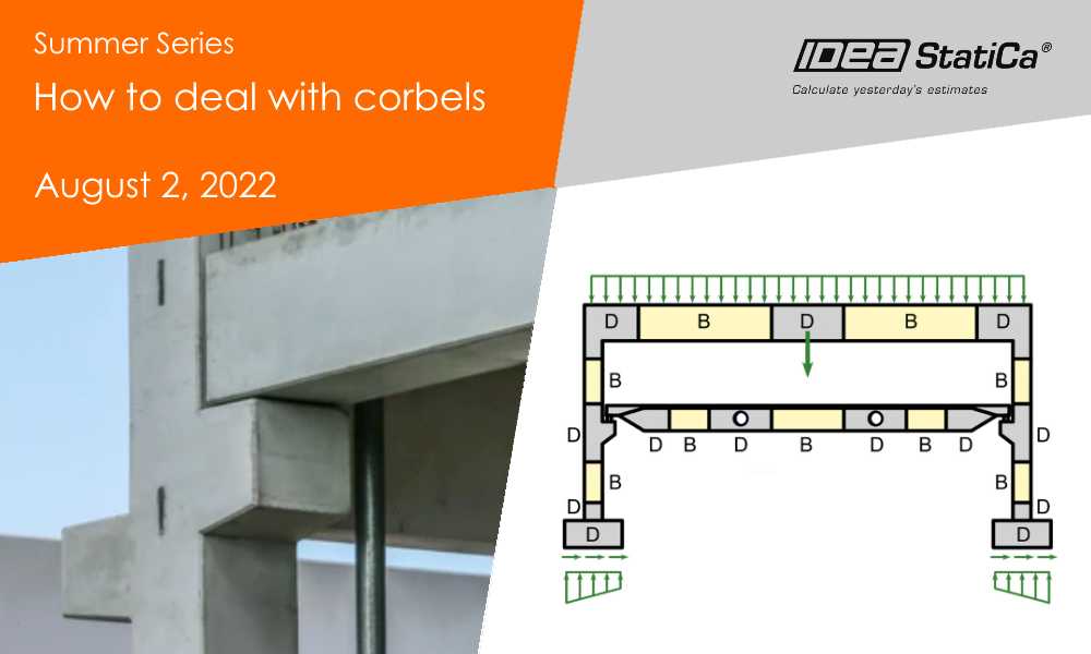 IDEA StatiCa - How to deal with corbels