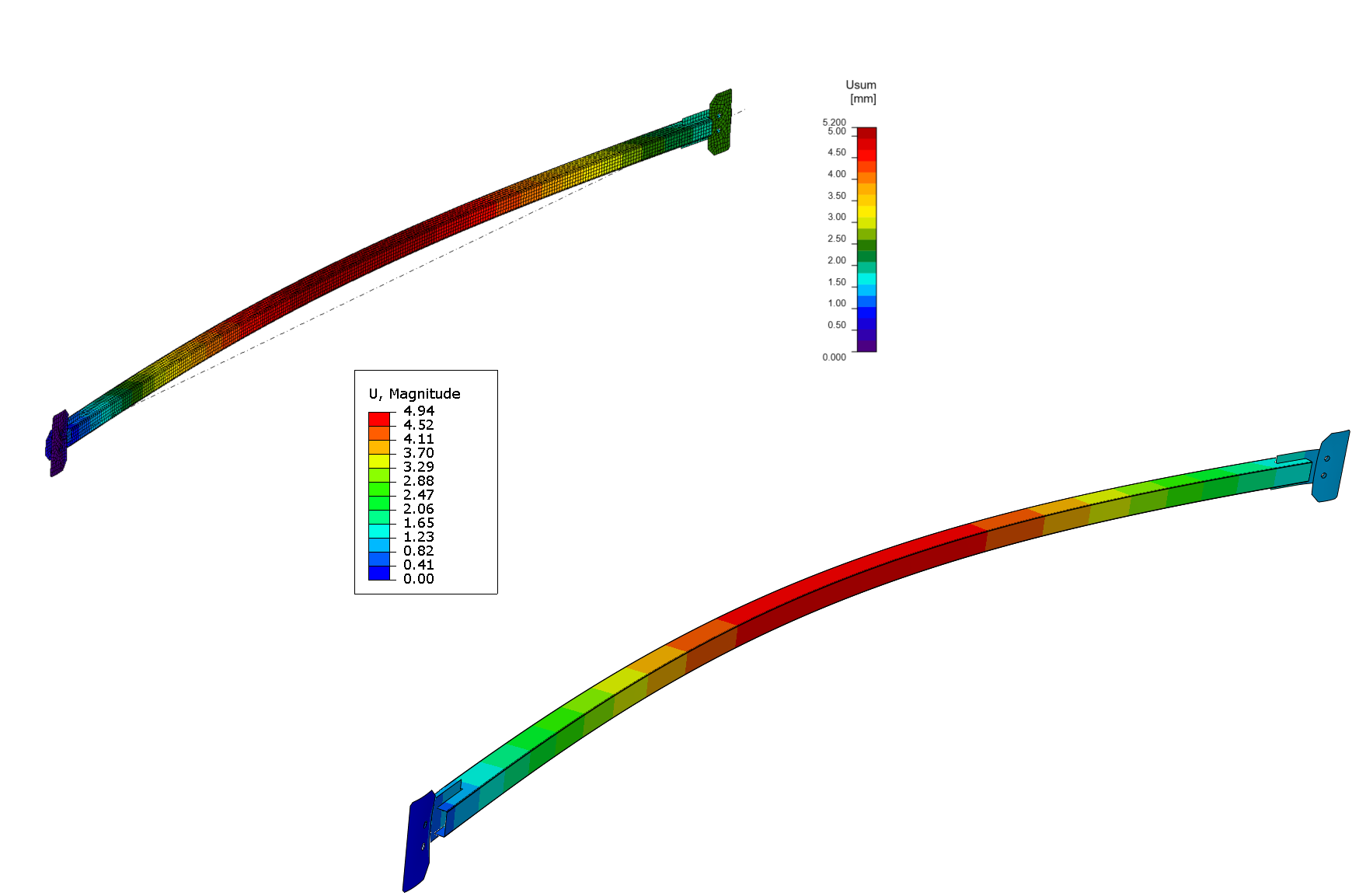 Verification of longitudinal bracing - Geometrical and material nonlinear analysis- image-8