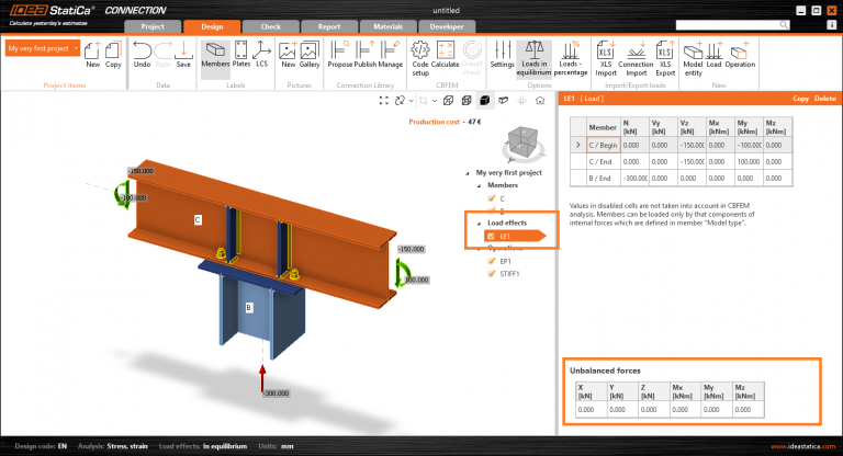 Static Connection Structure Beam to Column Connection Design: IDEA StatiCa In-depth Guide – IDEA ...